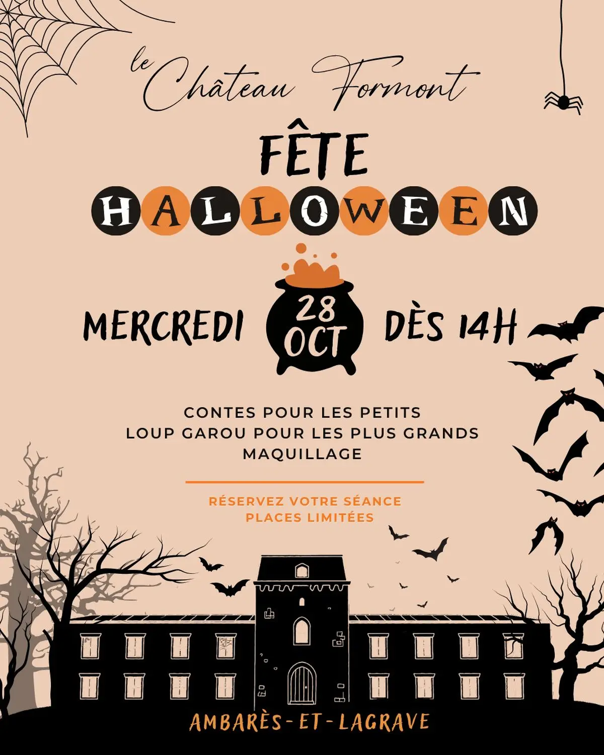 Halloween enfant au Château Formont