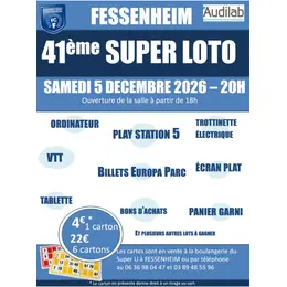 41 ème super grand Loto Du Fc Fessenheim