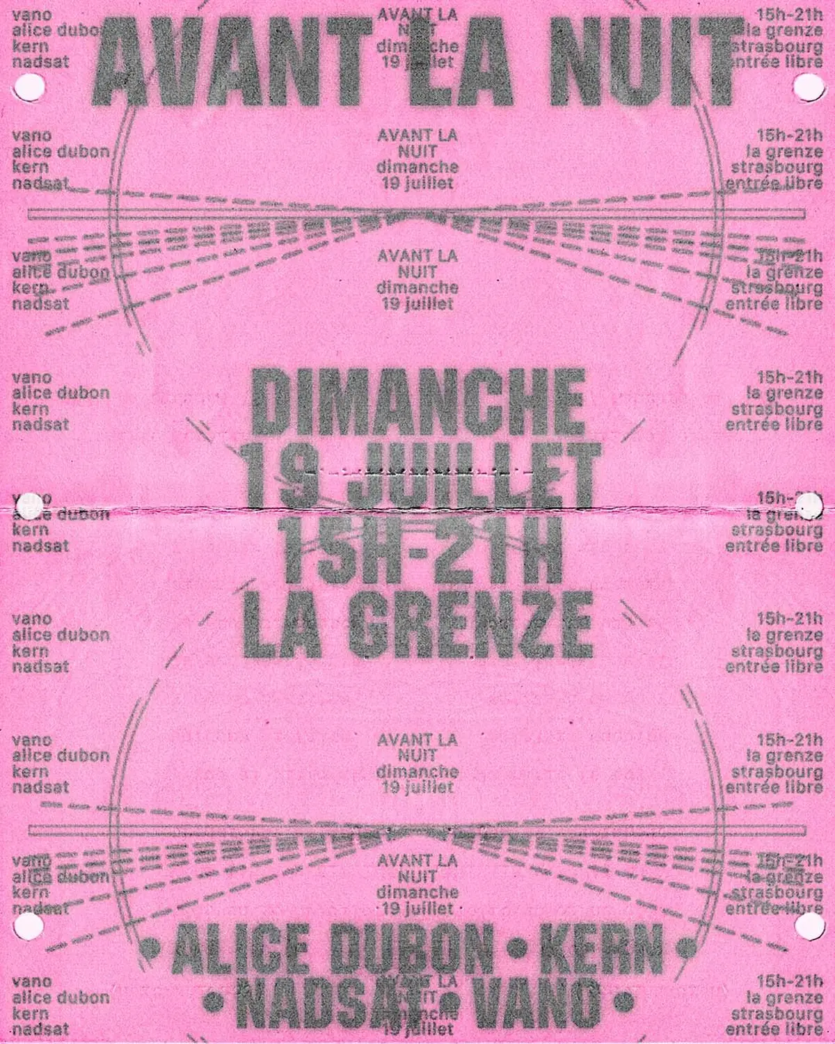 Avant la nuit : concerts & djs sets à La Grenze