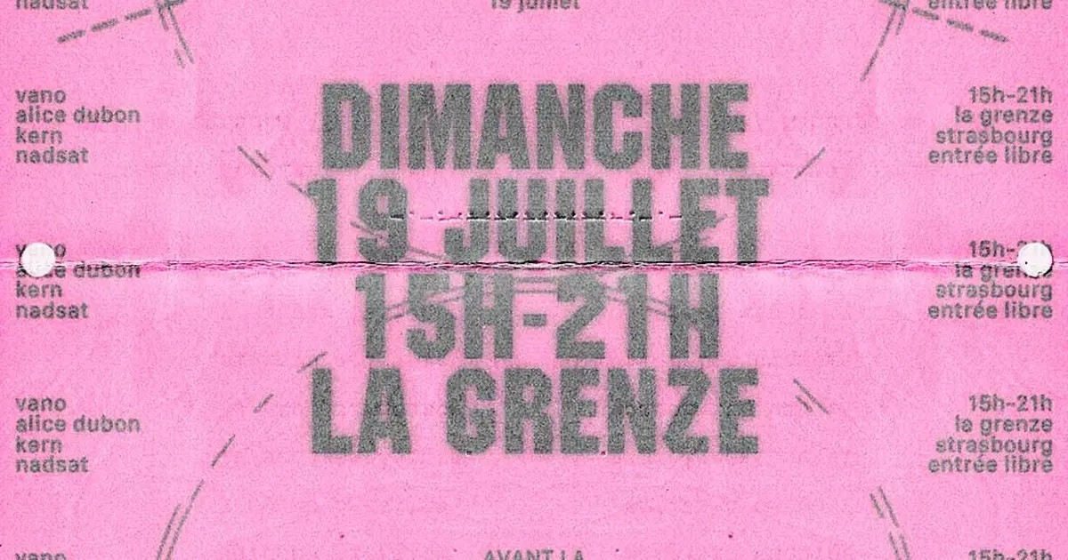 Avant la nuit : concerts & djs sets à La Grenze