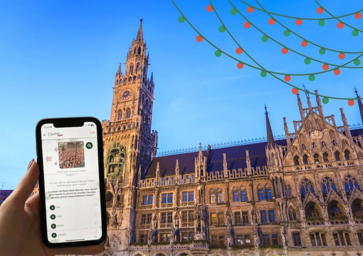 Jeu de piste Marché de Noël Christmas Tour Munich