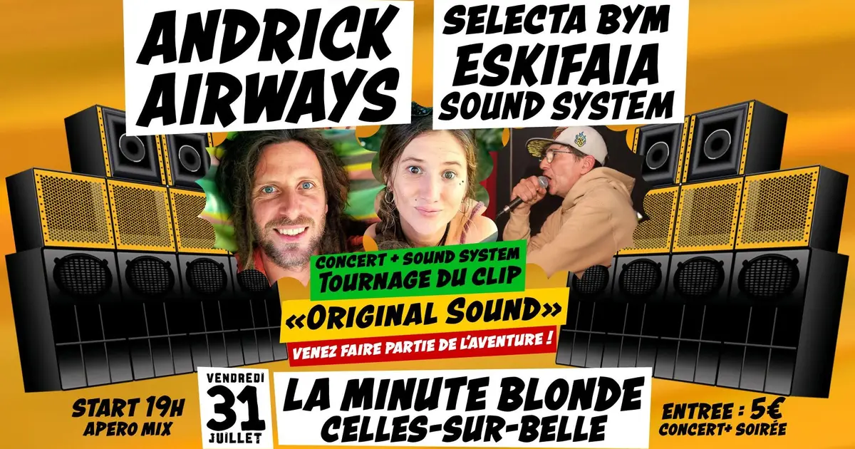 Andrick Airways x Selecta Bym Eskifaia Sound System