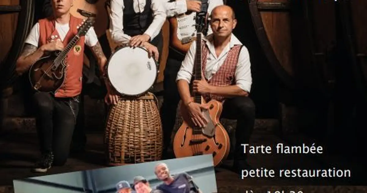 Concert "les Assoiffés" et "les Cachou-Cachou, accompagné de Sébastien Meyer"