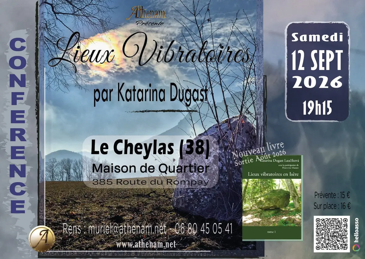 Conférence Lieux vibratoires avec Katarina Dugast