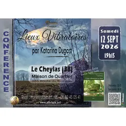 Conférence Lieux vibratoires avec Katarina Dugast
