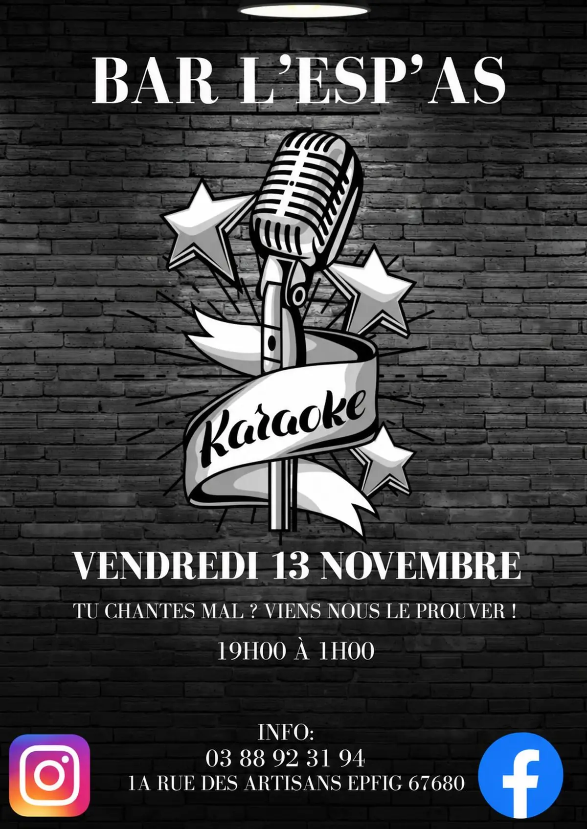Soirée karaoké 