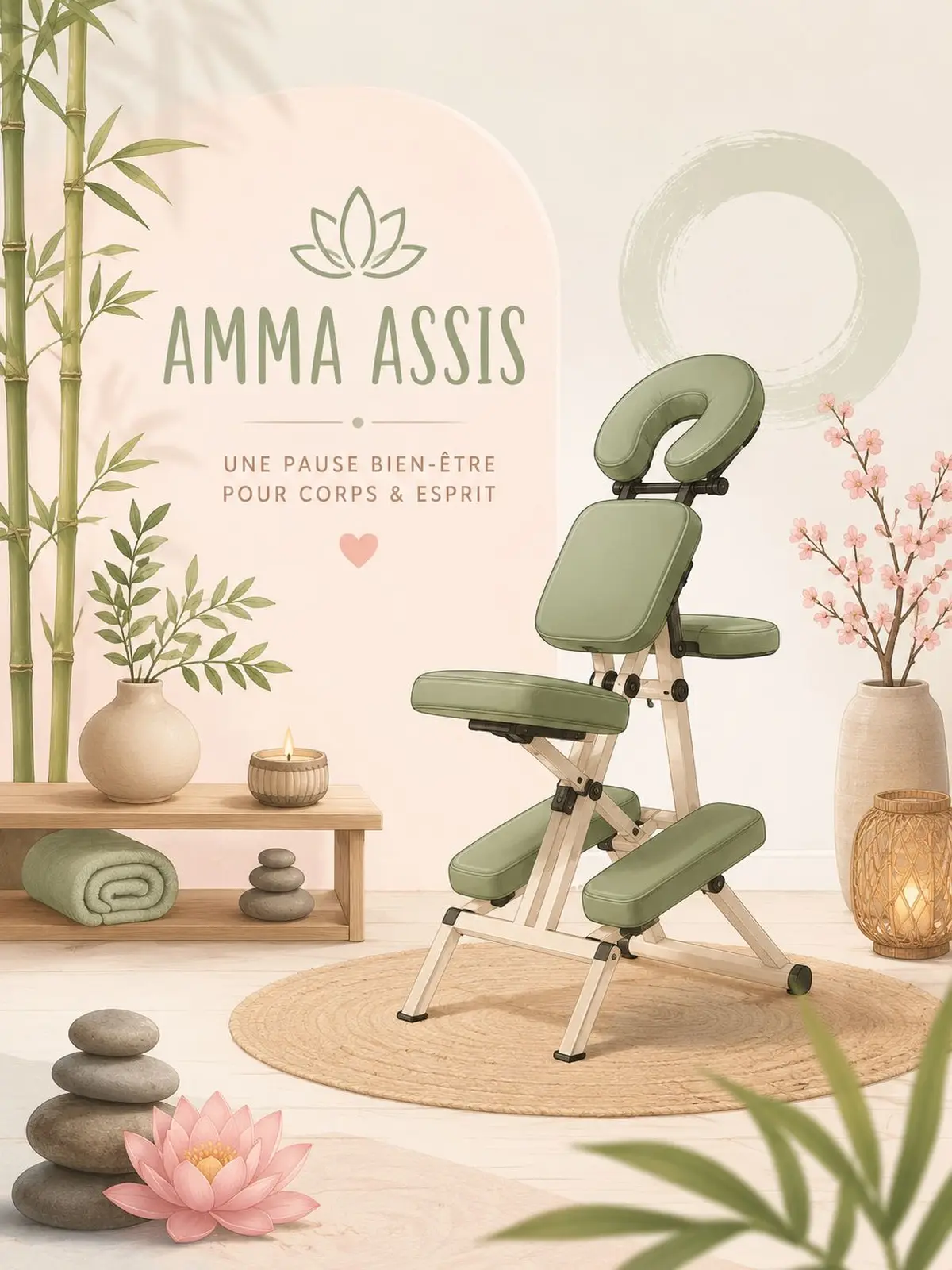 Formation massage Amma assis