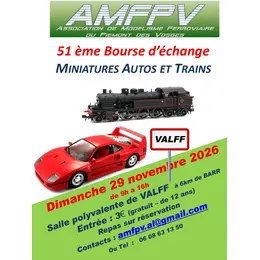 Bourse aux miniatures autos et trains