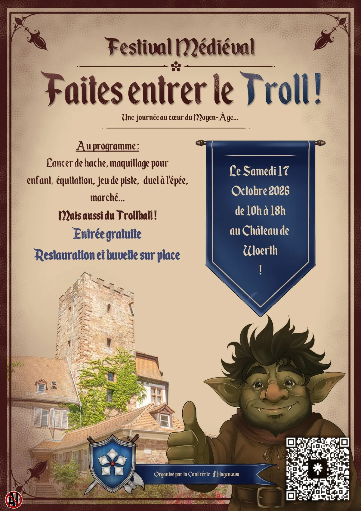 Festival Médiéval Faites entrer le Troll !