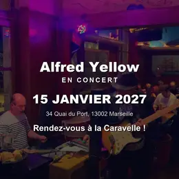 Alfred Yellow en concert à La Caravelle