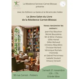 2ème Salon du livre de la Résidence Services Carnot-Blossac