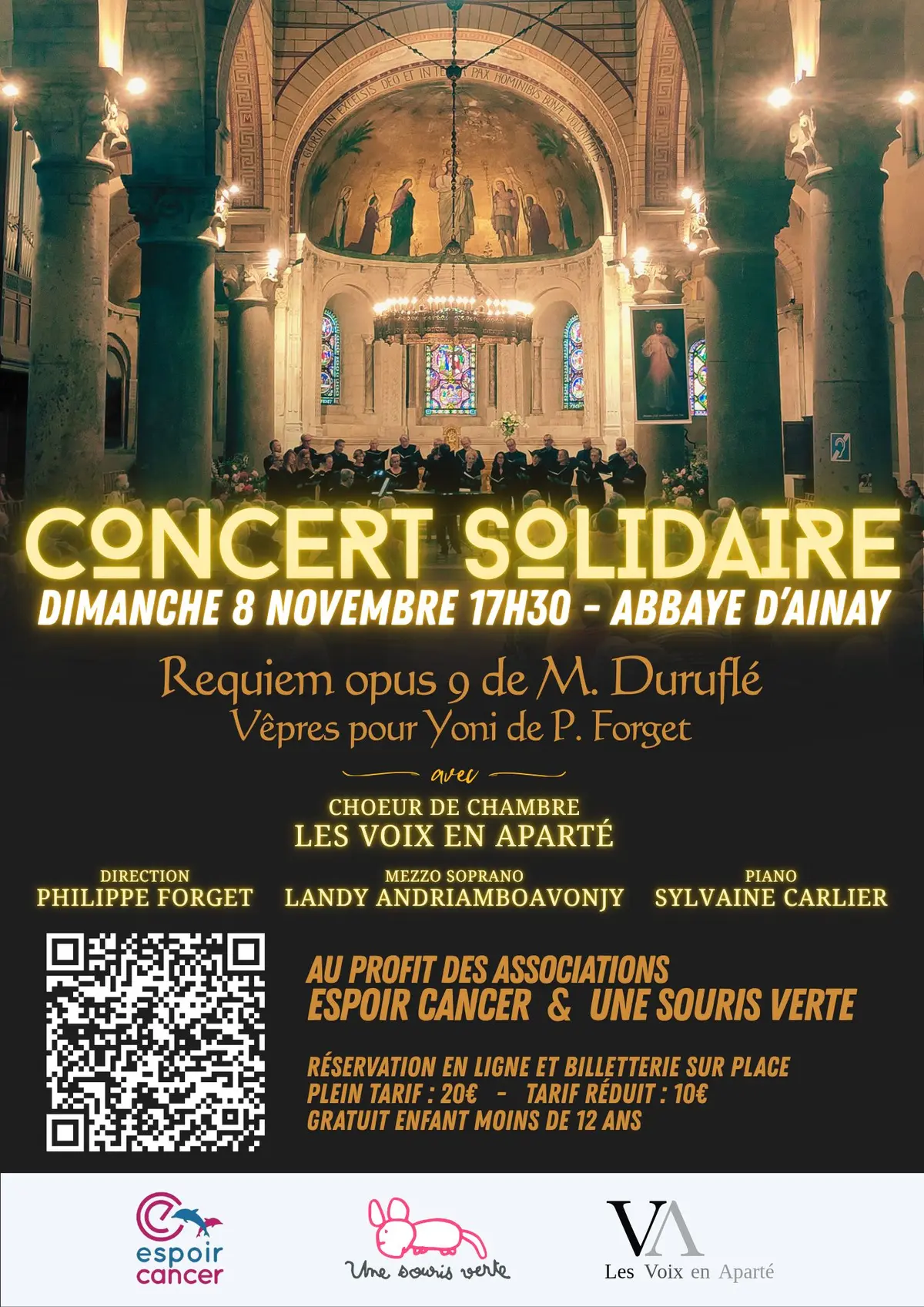 Concert solidaire avec les Voix en Aparté