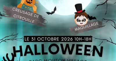 Halloween 2026 au parc Mouton Village