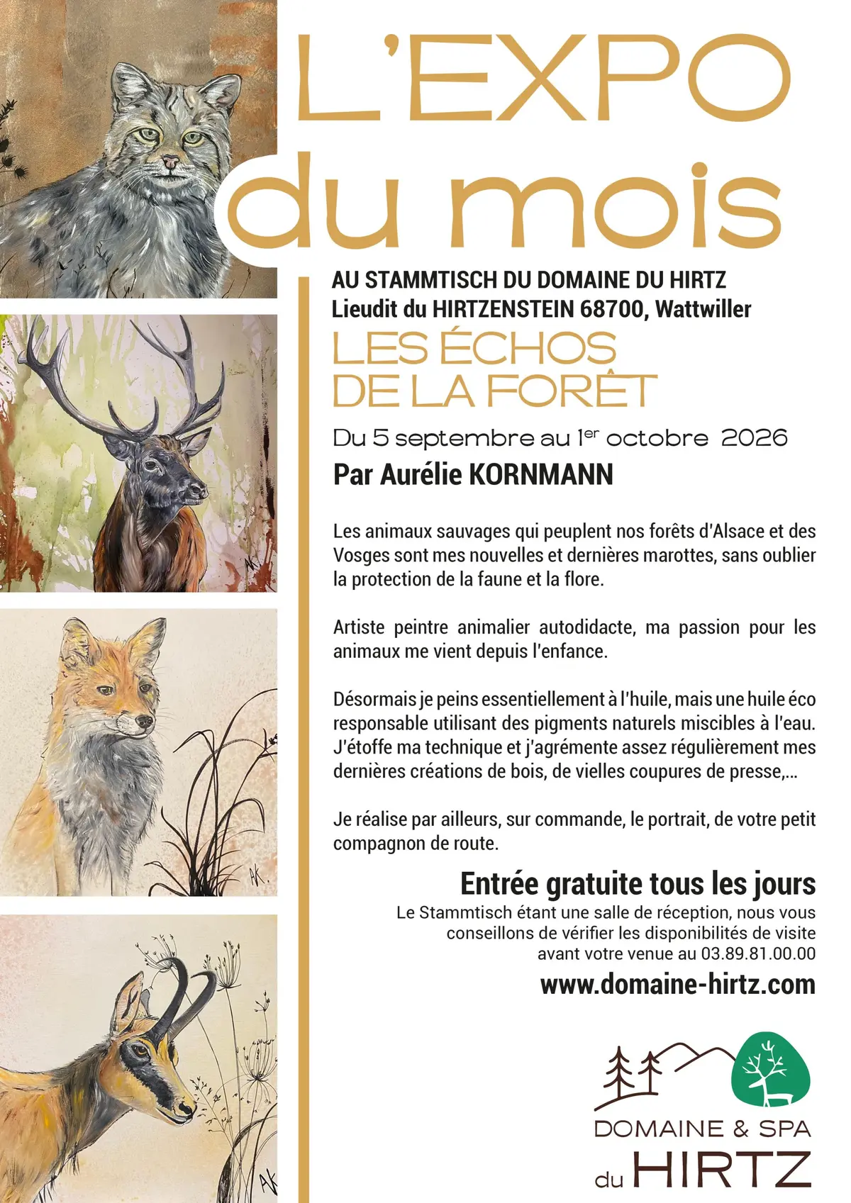 Les échos de la forêt par Aurélie Kornmann