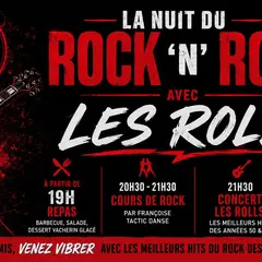 Soirée Rock'n'Roll Repas/Cours/Concert