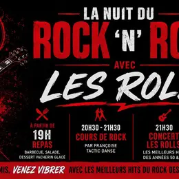 Soirée Rock'n'Roll Repas/Cours/Concert