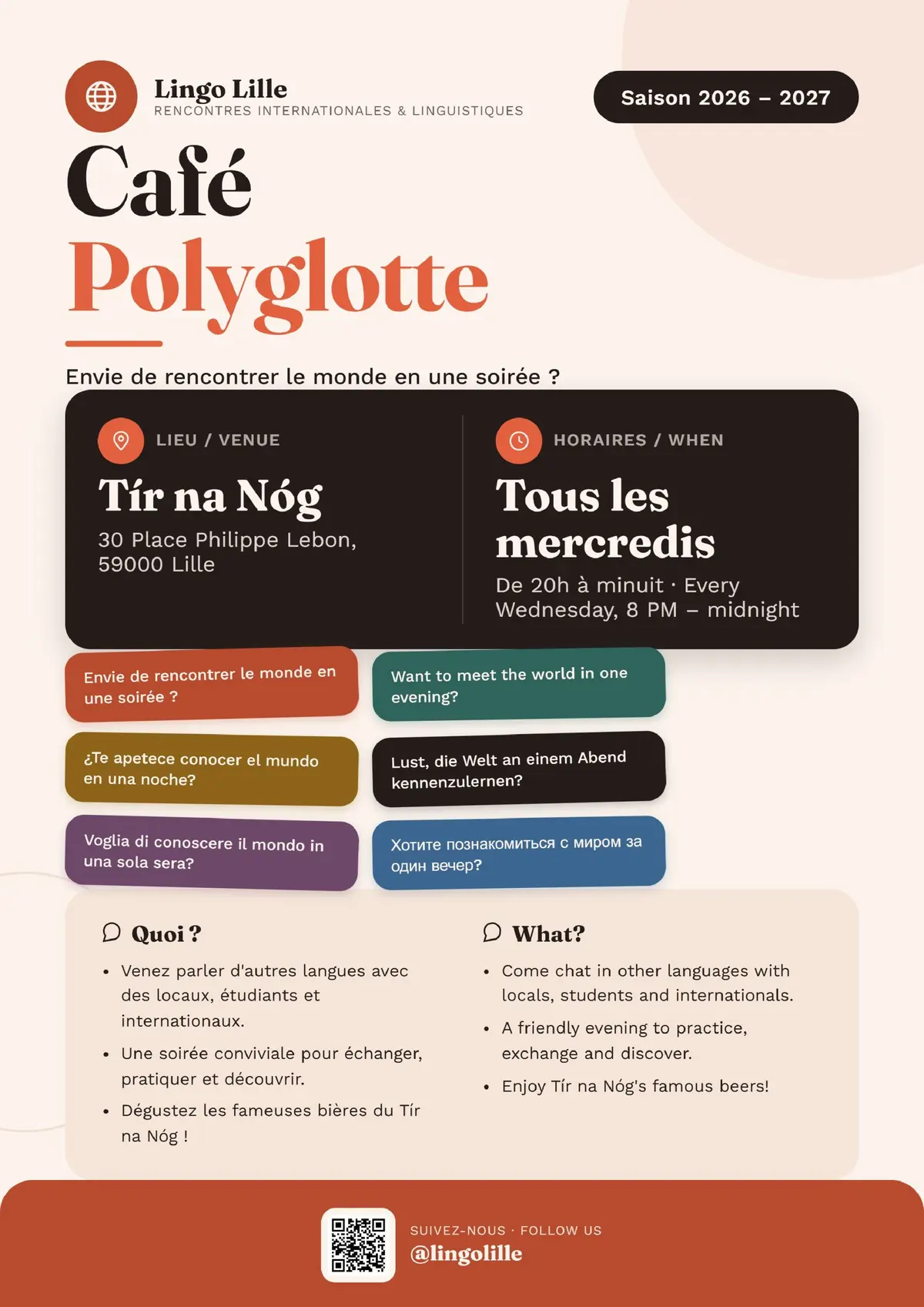 Café polyglotte