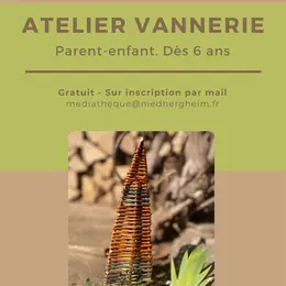 Atelier créatif parent-enfant Vannerie
