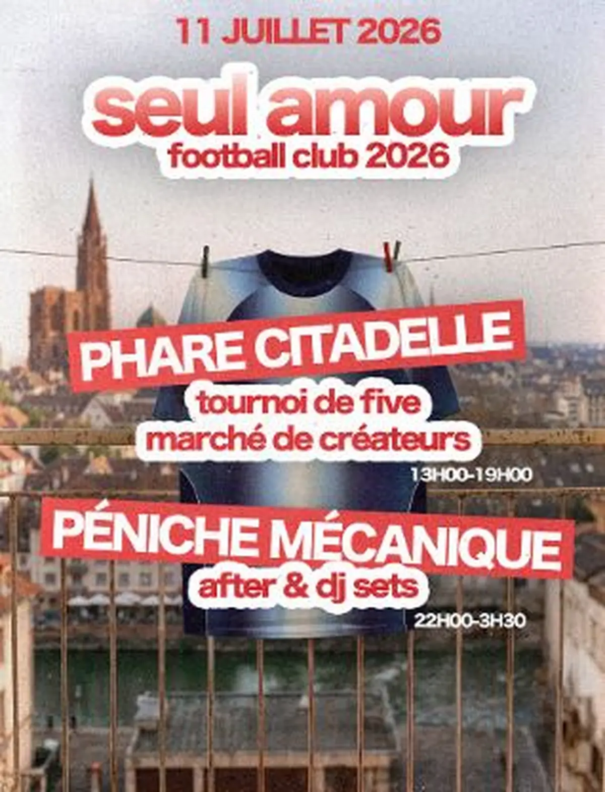 Seul Amour Football Club. & Marché de créateurs