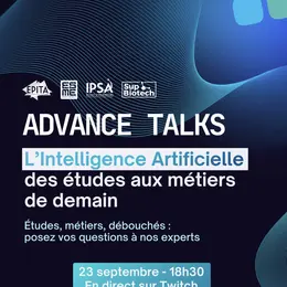 Advance Talks : L'IA, des études aux métiers de demain