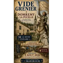 Vide grenier des héritiers de domremy 