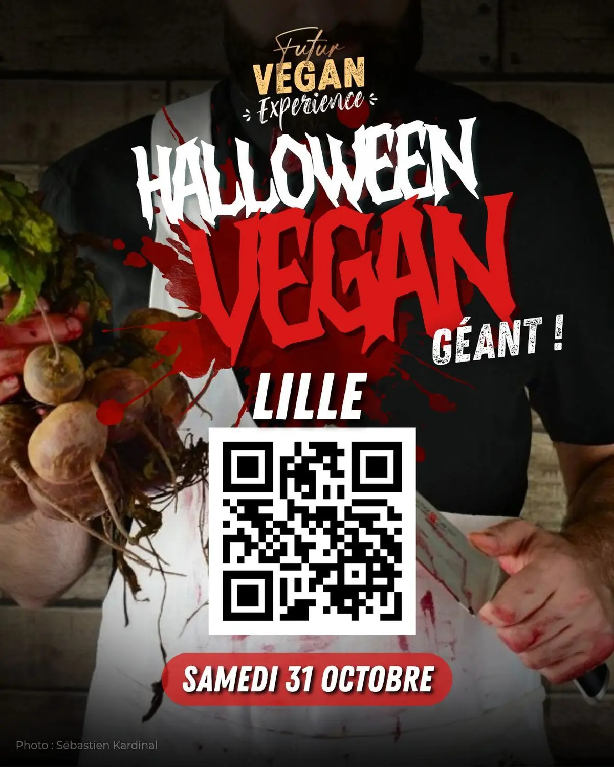 Halloween végan géant au Quartier Général avec l'association Futur