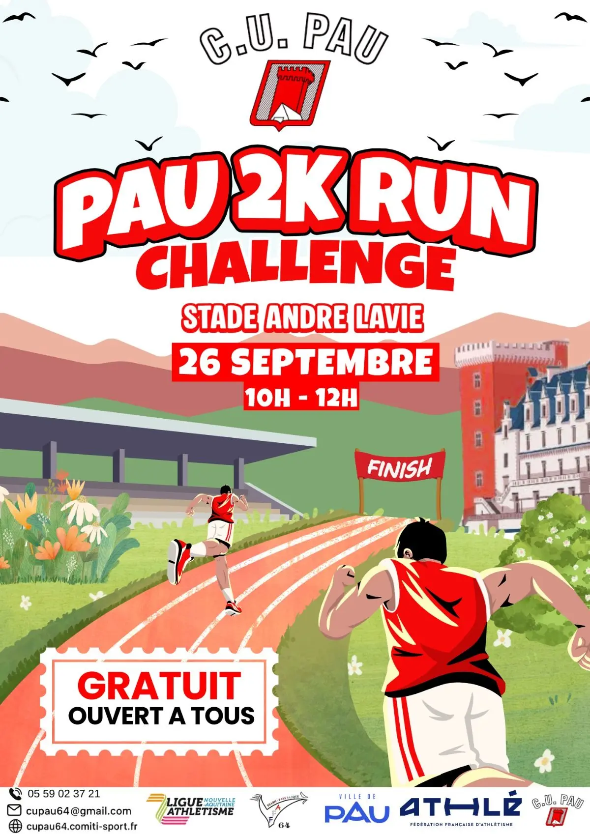 Pau 2K Run Challenge