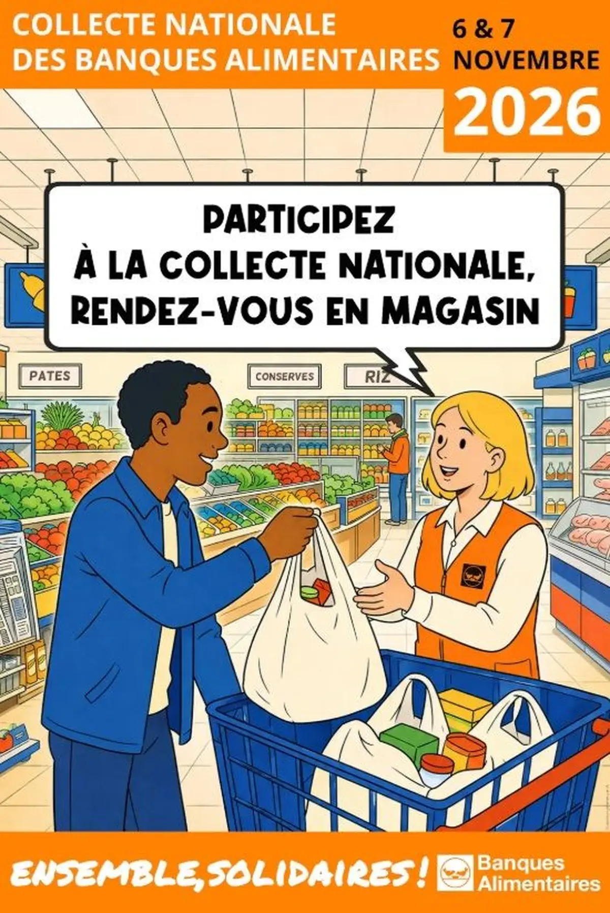 Collecte Nationale vendredi 6 et samedi 7 novembre 2026 Actif