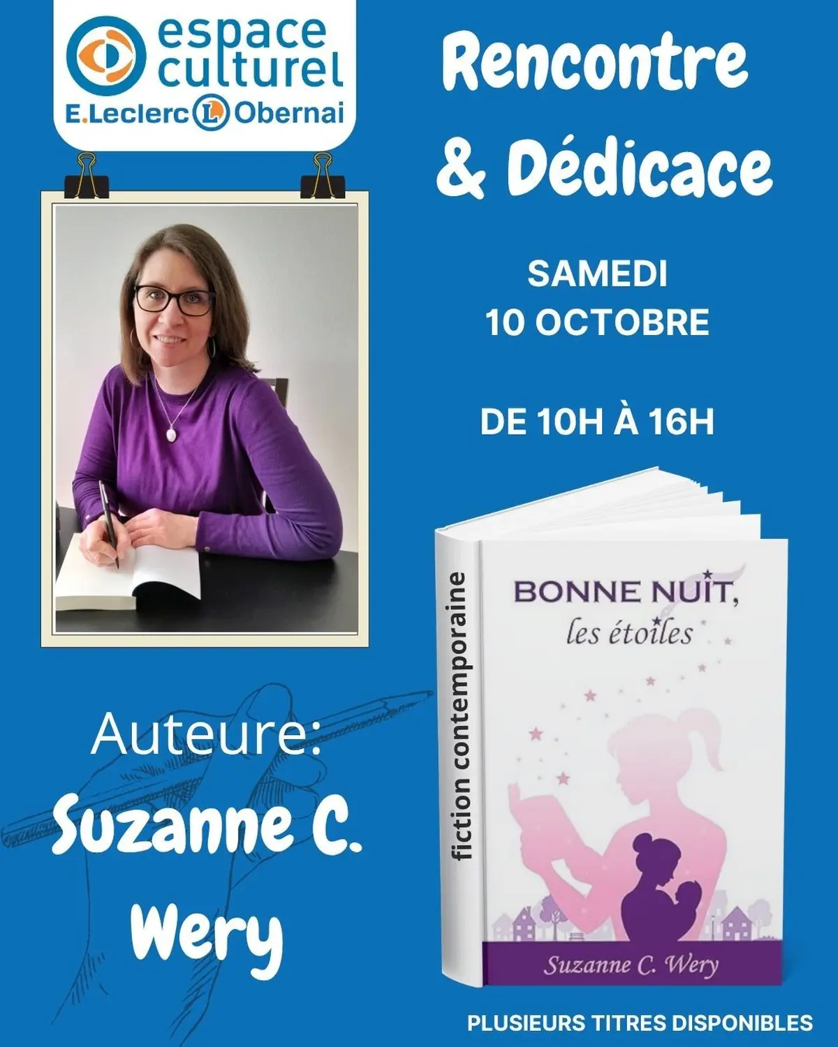 Séance de dédicaces