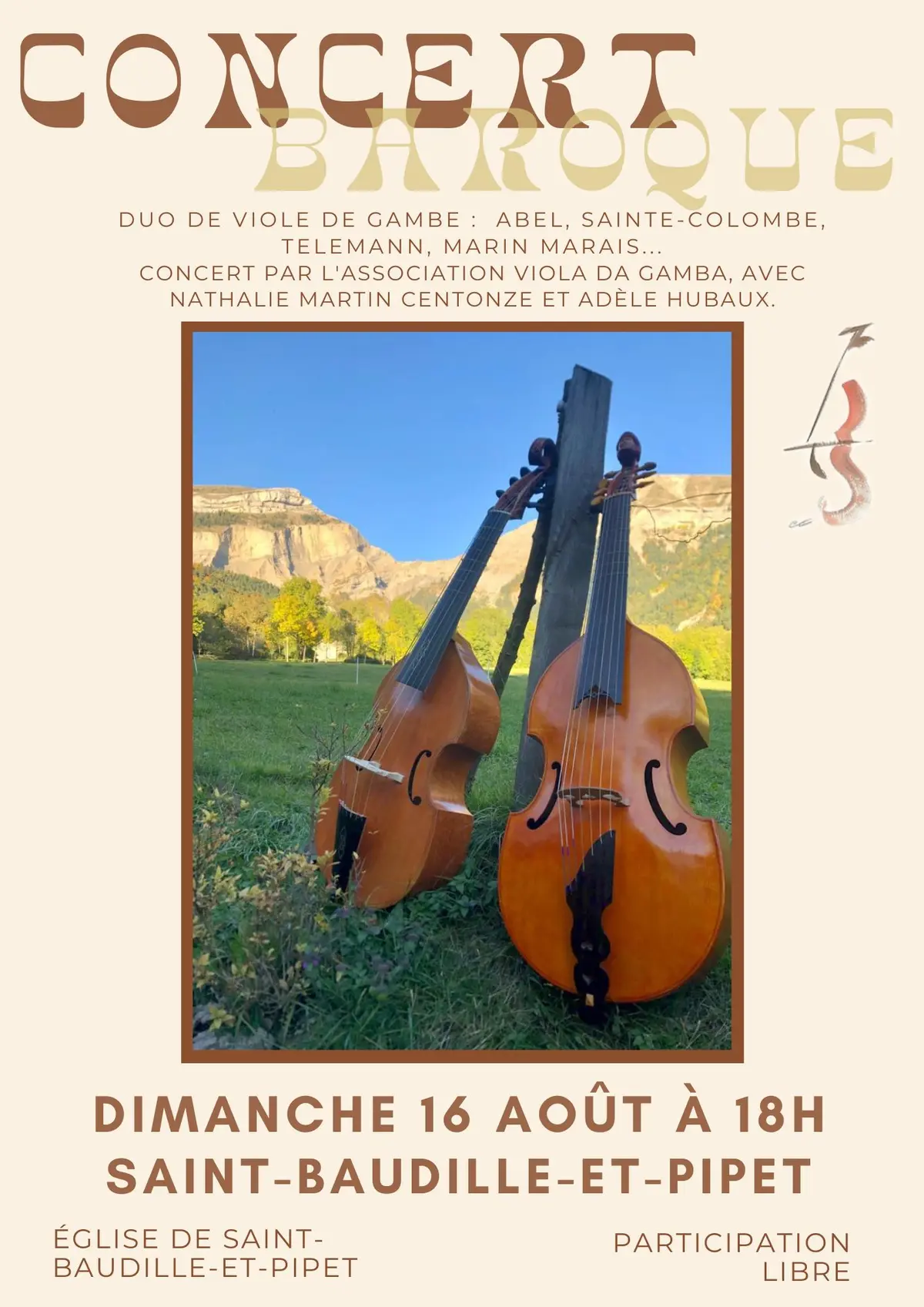 Concert baroque - viole de gambe 