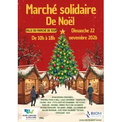 Marché solidaire de Noël