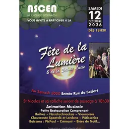 Fête de la Lumière à Mulhouse Dornach : Convivialité et Gourmandises !