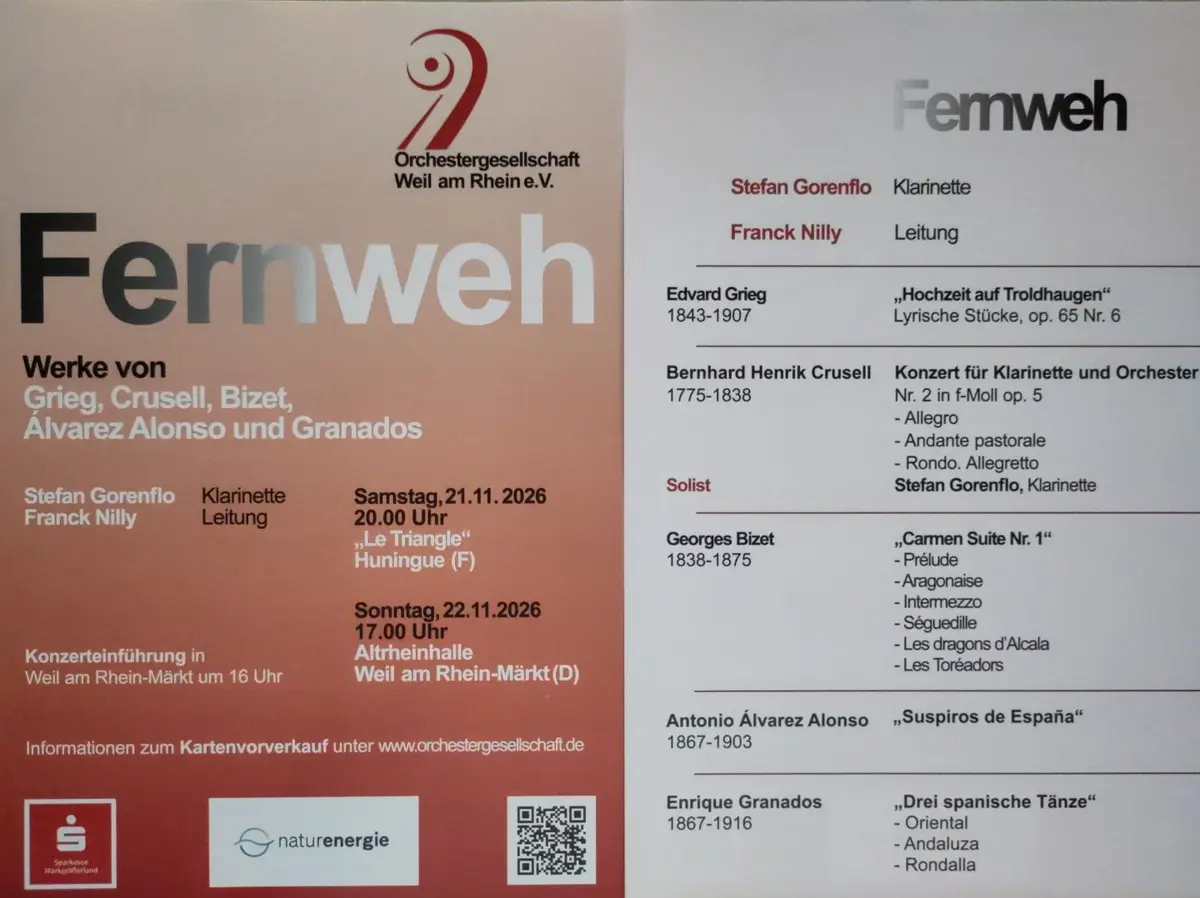 Orchestergesellschaft - Concert Fernweh