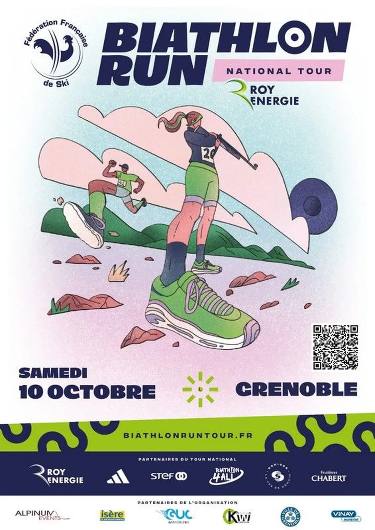 Biathlon Run National Tour - Grenoble - 10 Octobre 2026