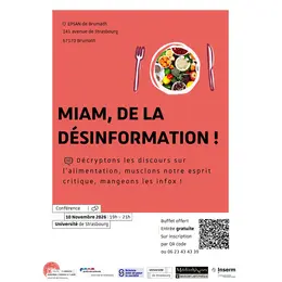 Miam, de la désinformation !