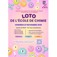 Loto de l’école de chimie &copy; BDE ENSCMu
