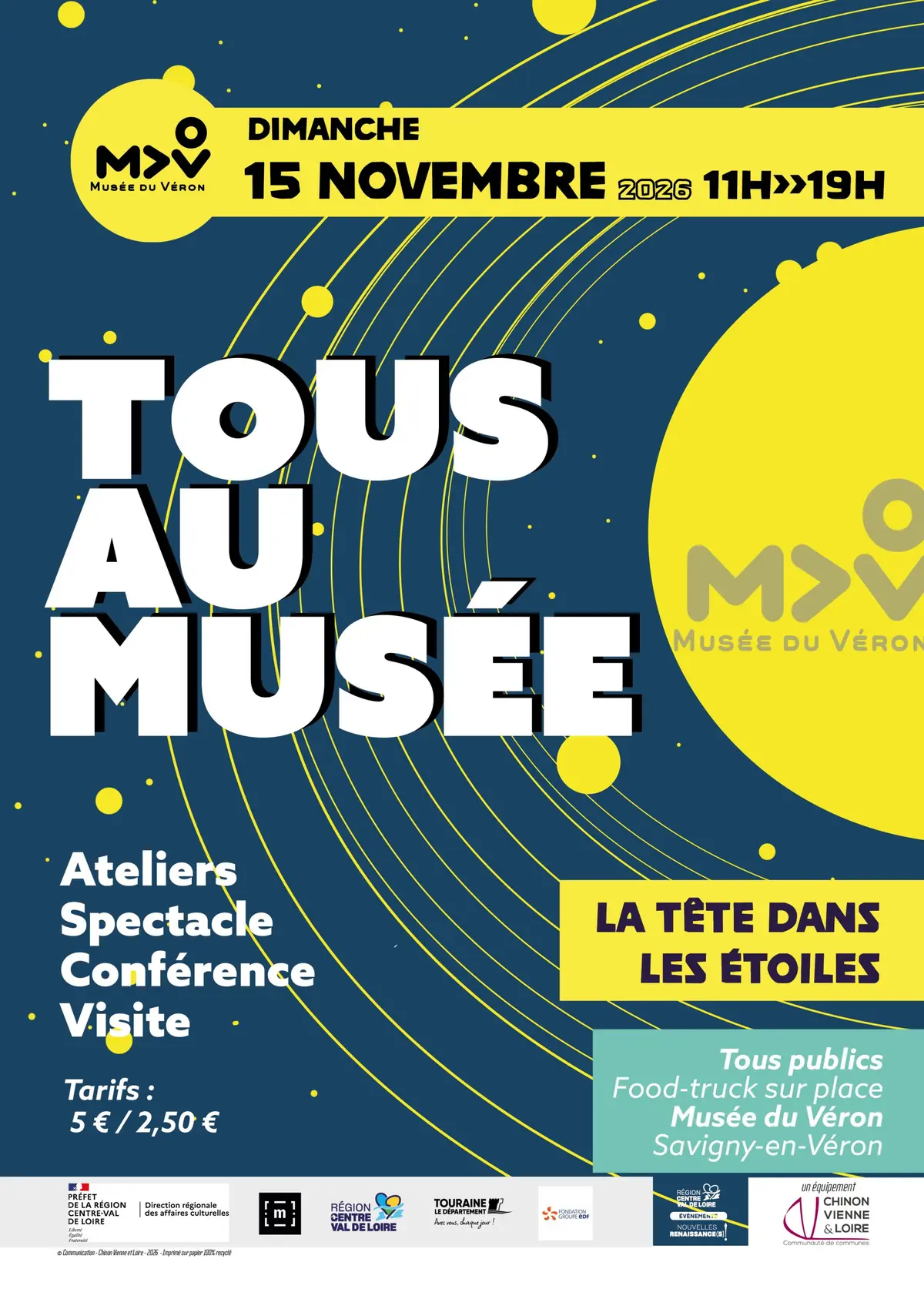Tous au musée ! la tête dans les étoiles