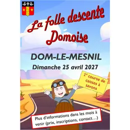 La folle descente Domoise - course de caisses à savon