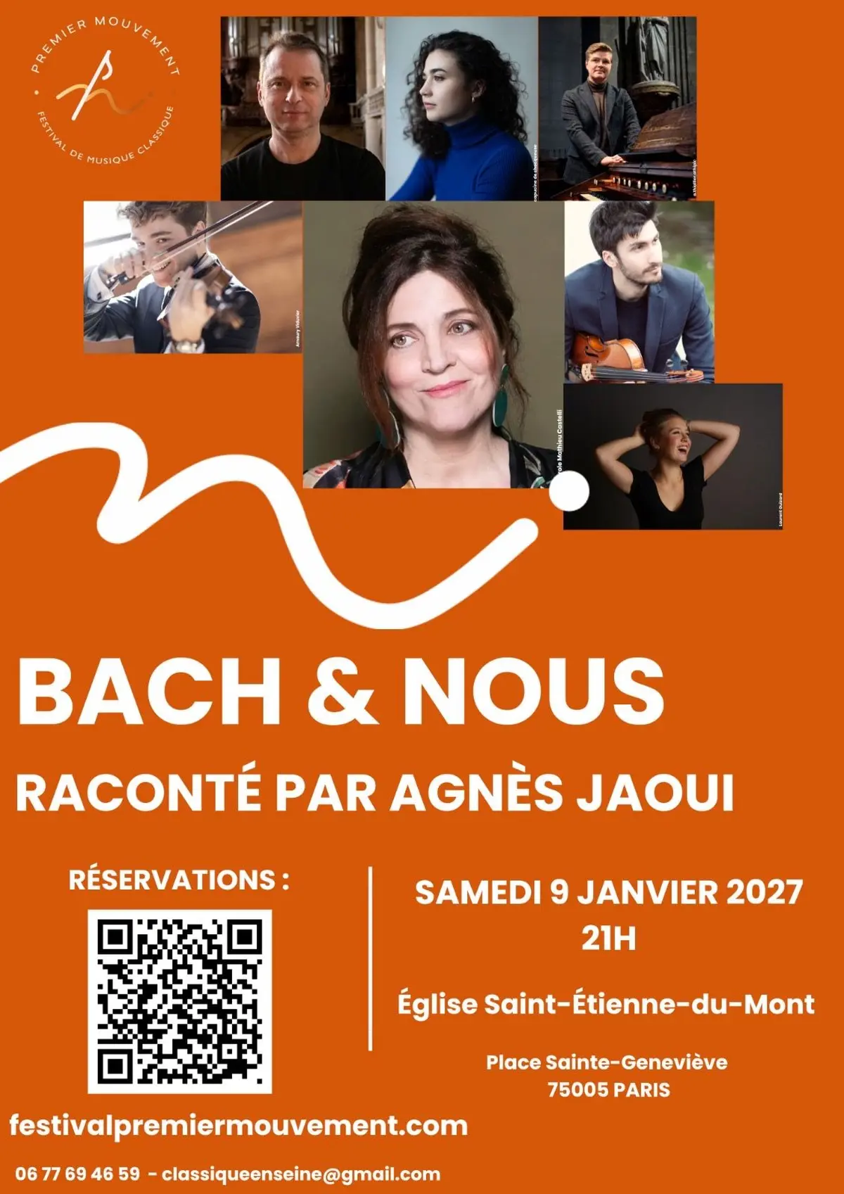 Bach et Nous, raconté par Agnès Jaoui