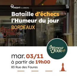 Bataille d'échecs à l'Humeur du Jour
