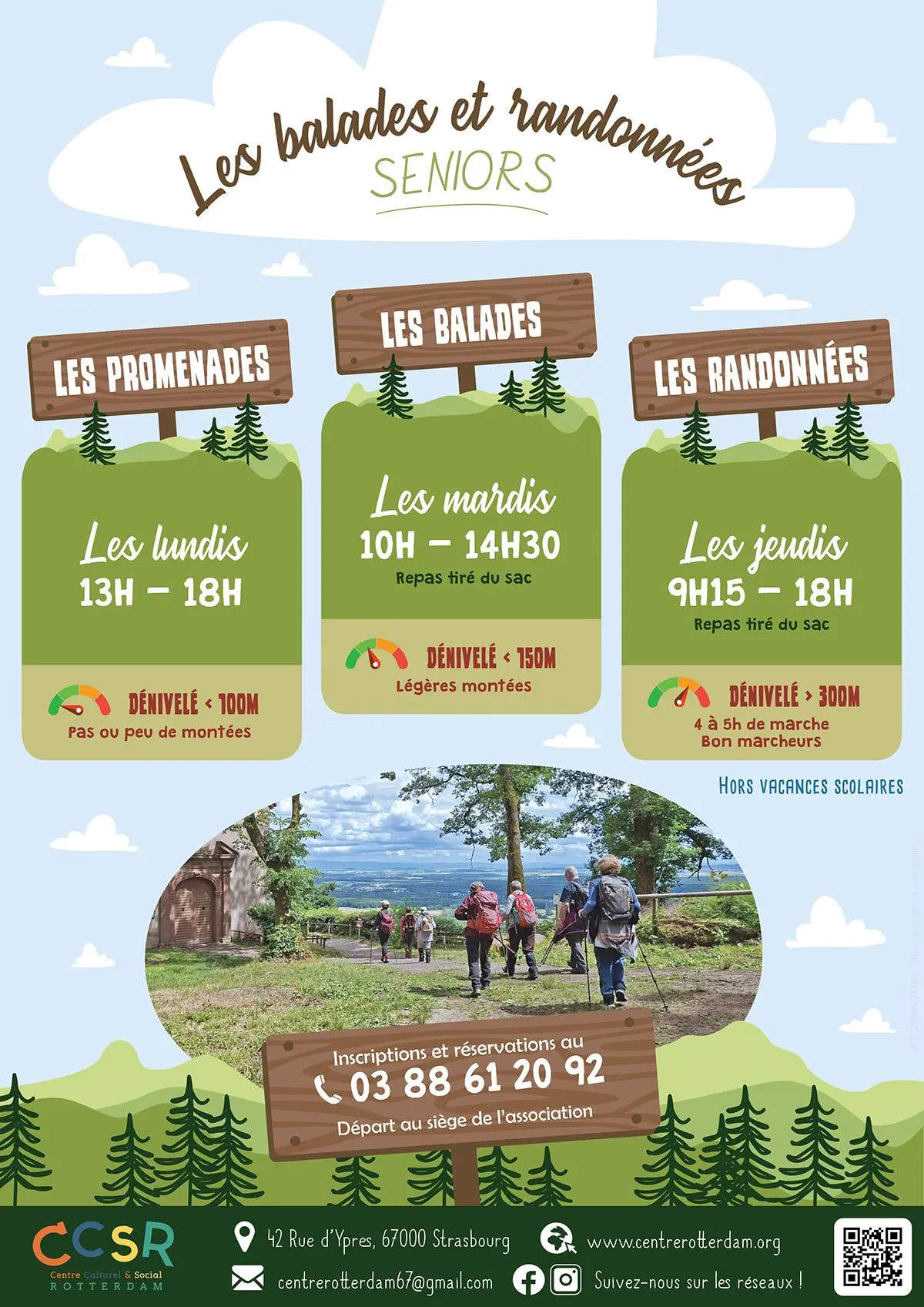 Promenades, balades et randonnées