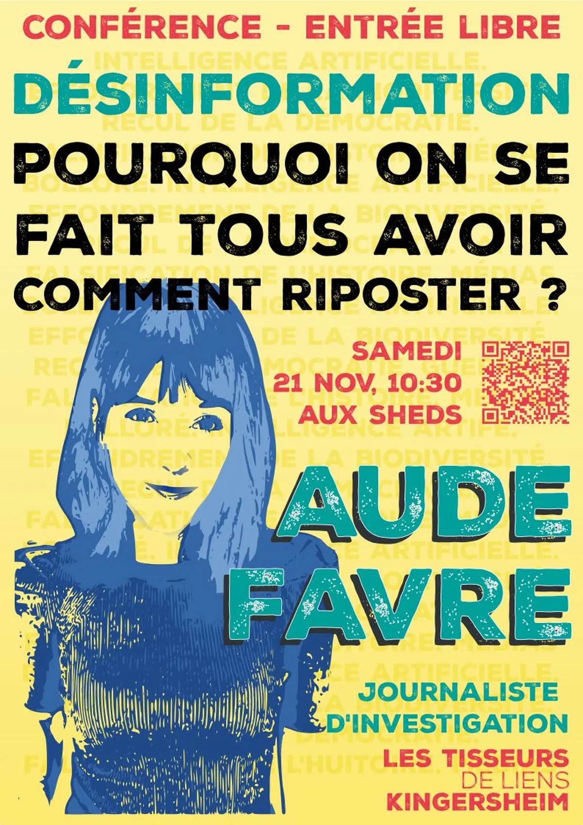 Conférence Désinformation : pourquoi on se fait tous avoir, et comment riposter