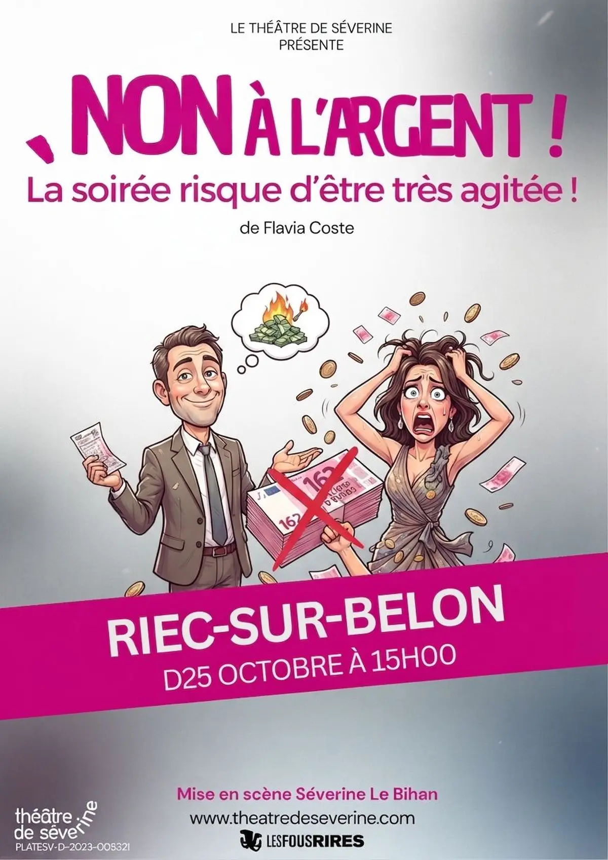 Non à l'argent ! de Flavia Coste