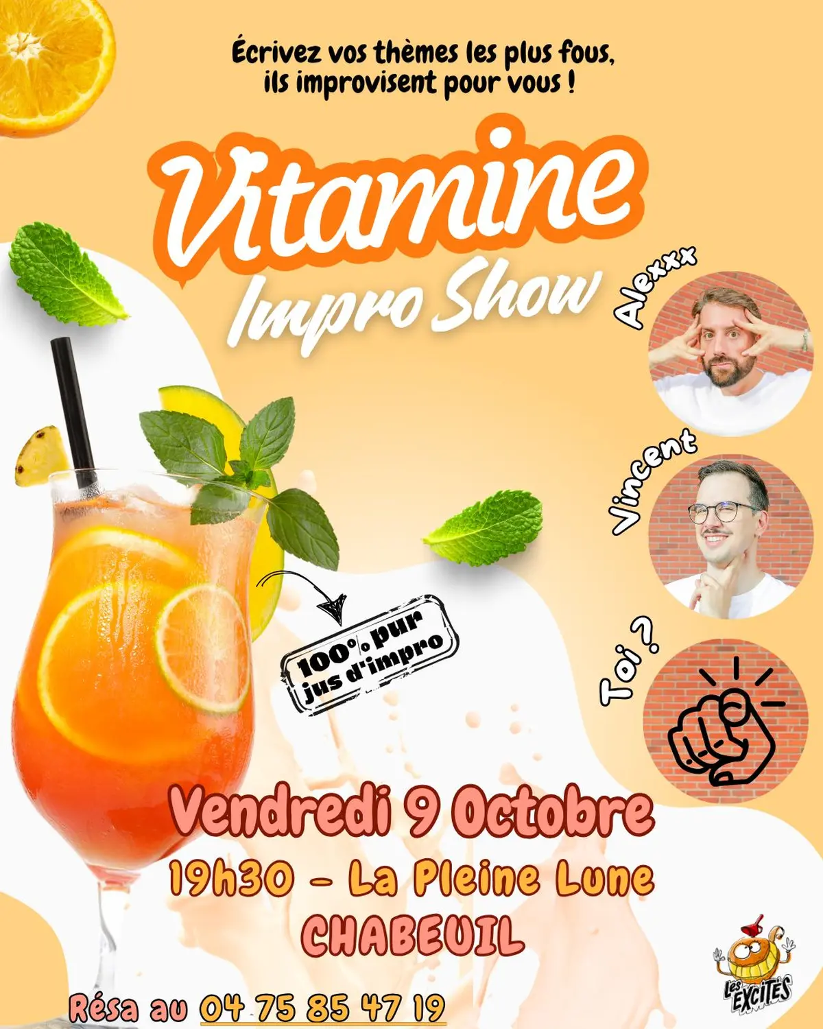 Vitamine Impro Show - Spectacle d'improvisation