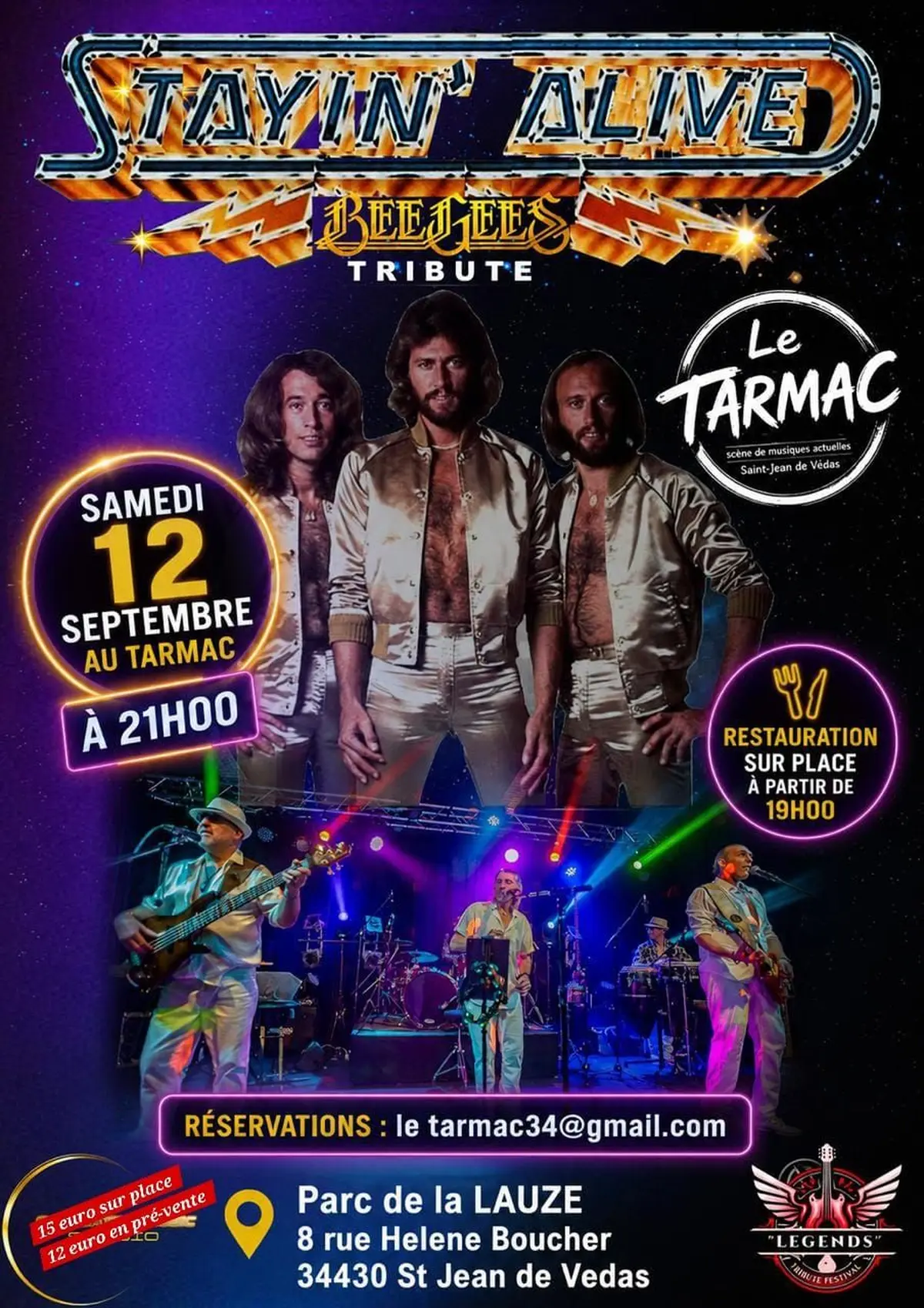 Stayin'Alive Tribute Bee Gees