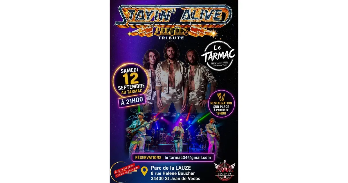 Stayin'Alive Tribute Bee Gees