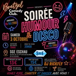 Soirée humour et disco