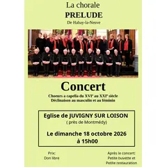 Concert chorale