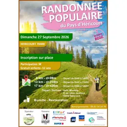 Randonnée populaire du Pays d'Héricourt 2026