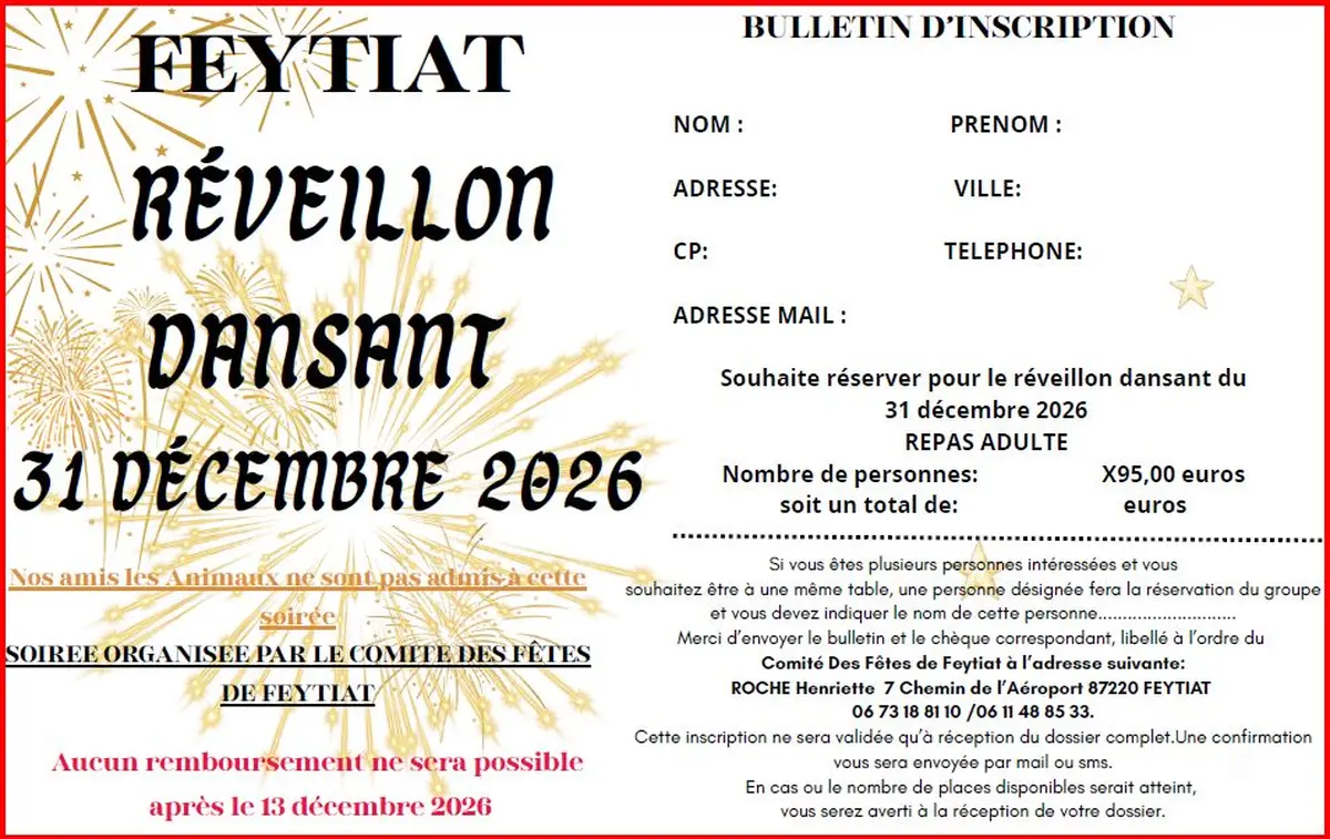 Réveillon de la Saint Sylvestre